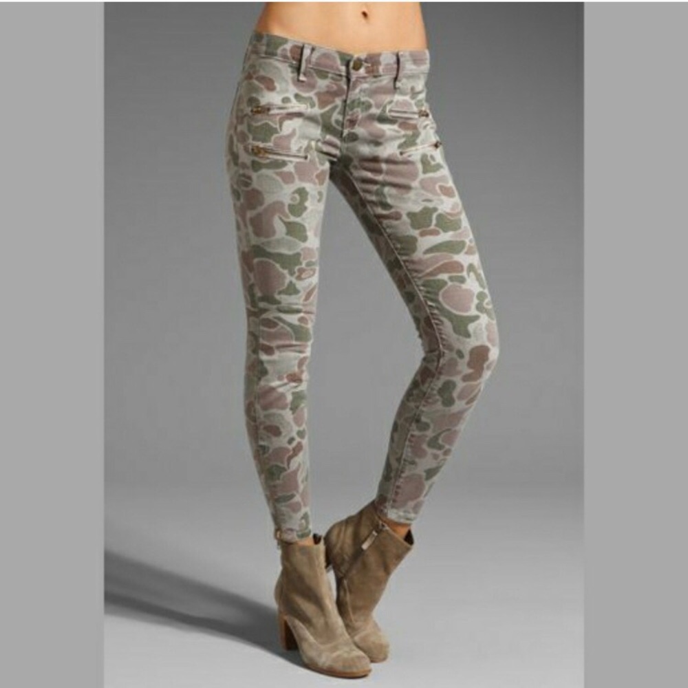 Current/Elliot Gray Camo Skinny
